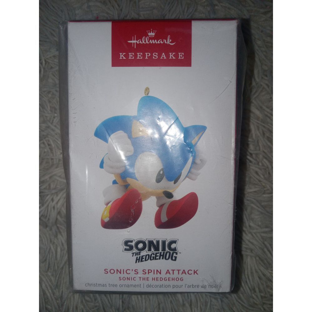 Hallmark 'Sonic's Spin Attack' From Sonic The Hedgehog 2023 Ornament New In Box‎